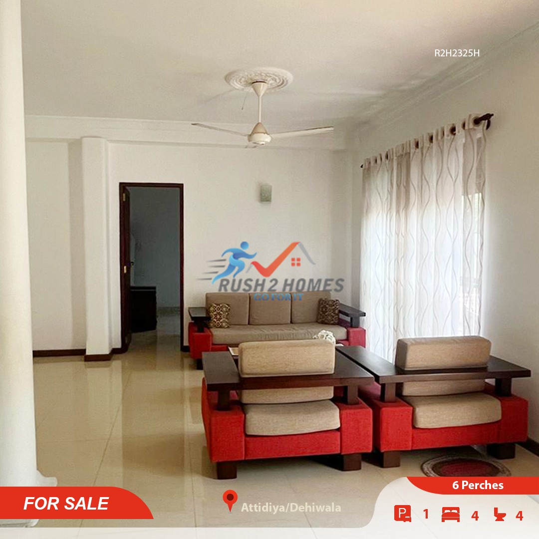 2 Storey House for Sale in Attidiya, Dehiwela